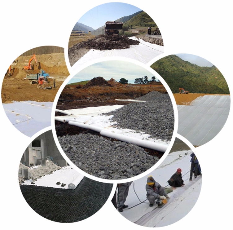 High-Strength Woven Geotextile for Soft Soil Foundation Improvement