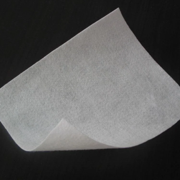 PP / Pet Short Fiber Nonwoven Fabric Geotextile for Highway Construction