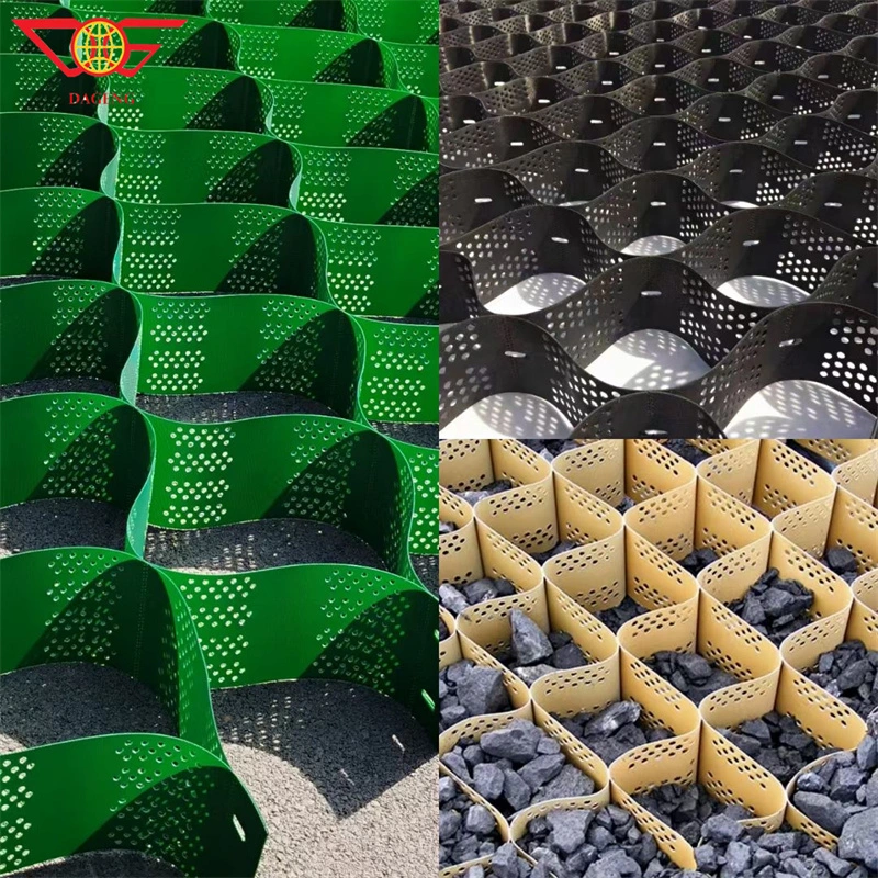 Honeycomb Geoweb 50mm 100mm Plastic HDPE Gravel Stabilizer Grid Paver Slope Soil Protection Geocell Price