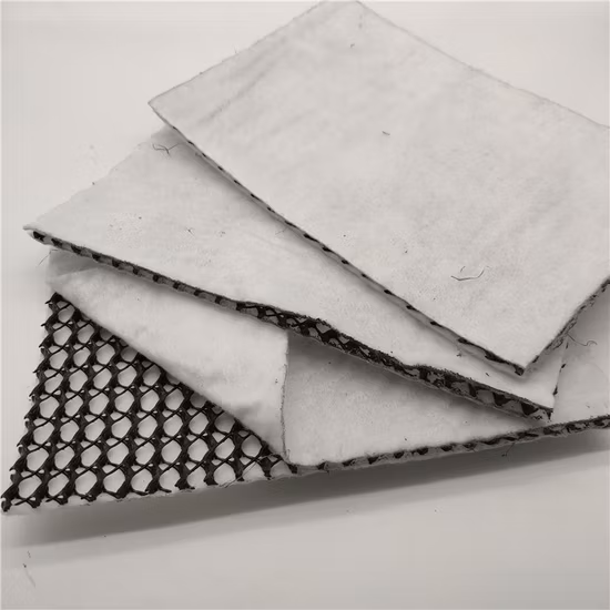 Geonet composite 3D de 5 mm pour la construction de drainage et de filtration