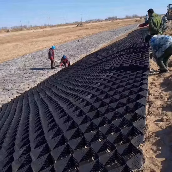 Géocellule en plastique HDPE de haute qualité